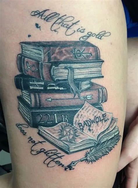 Literary tattoos for men