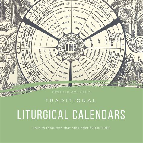 Liturgical Calendar Tradition