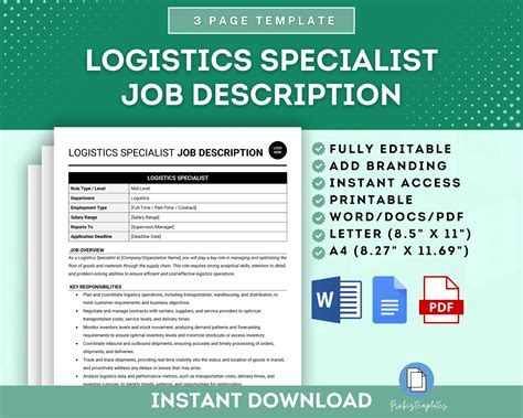 Logistics Specialist