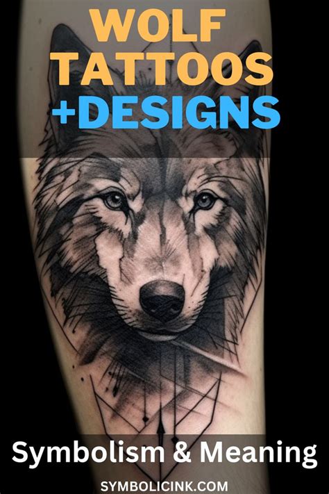 Lone wolf symbolism tattoos