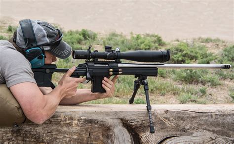 Long range precision shooting rifles