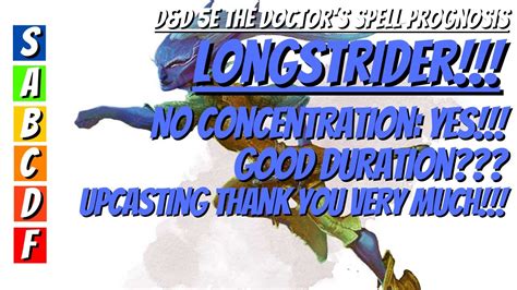 Longstrider Spell Speed