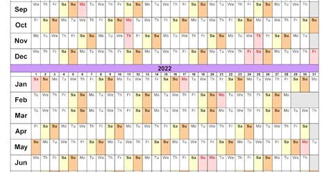 Longwood Academic Calendar Overview