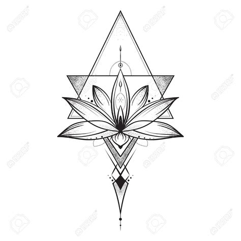 Lotus Flower Sacred Art Tattoos