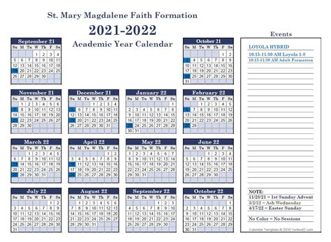 Loyola Calendar View