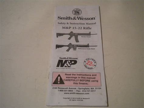 Smith & Wesson M&P 15-22 Owner Tips 1