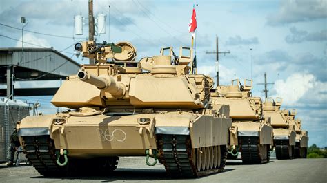 M1 Abrams tank advanced armor