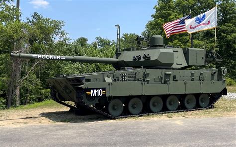 M10 Booker in urban warfare