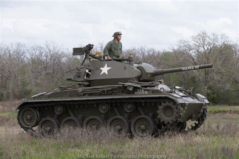 M24 Chaffee in action