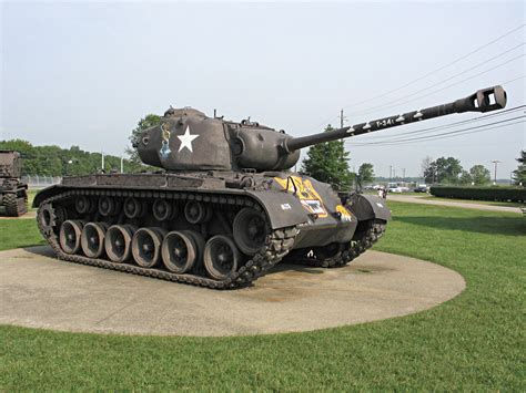 M26 Pershing tank on display at the Museum of American Armor