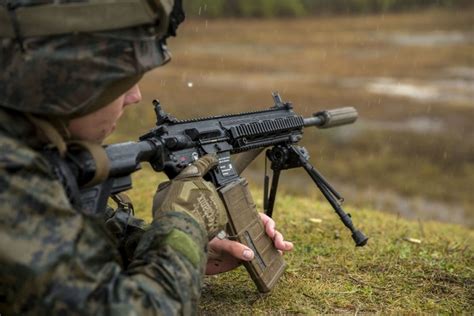 M27 IAR in use by US Marine Corps