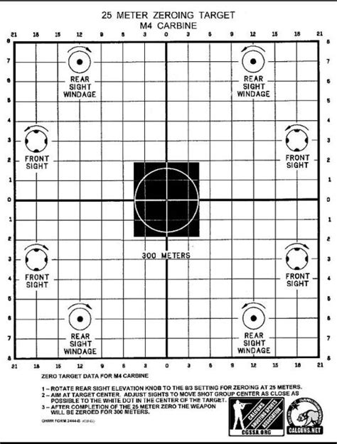 M4 Rifle Target Practice