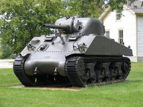 M4 Sherman tank on display at the Museum of American Armor