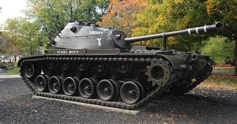 M48 Patton tank on display at the Museum of American Armor