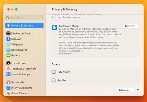 Mac 11 Security Features