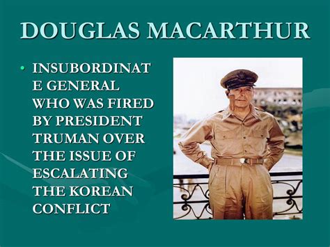 MacArthur's Insubordination