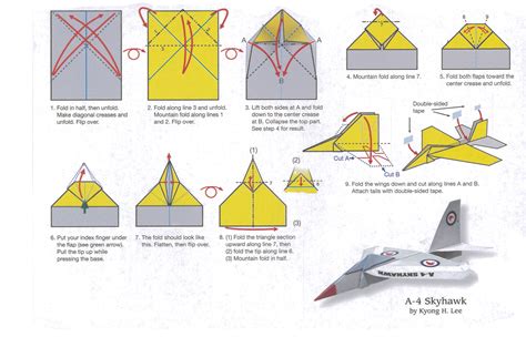 Mach 5 Paper Airplane Assembly