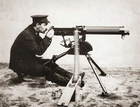 Machine Guns in WWI History