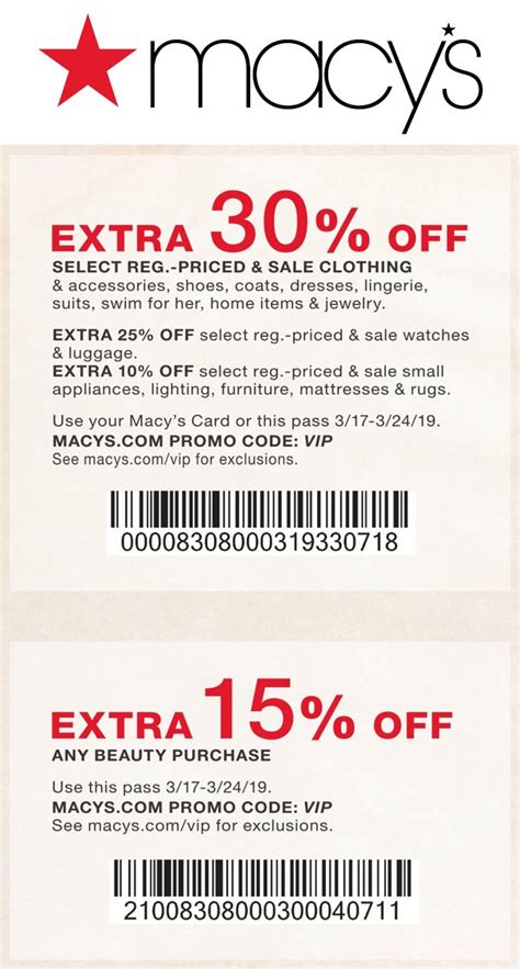 Macy's Coupon Gallery 2