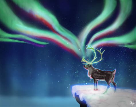 A team of reindeer, each with their own unique magical abilities