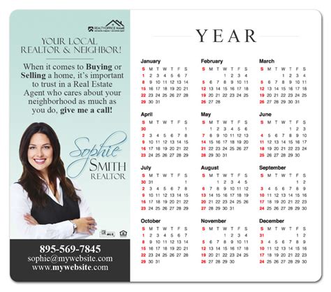 Magnet Calendar Templates