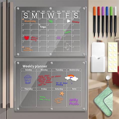 Magnetic Calendars for Productivity