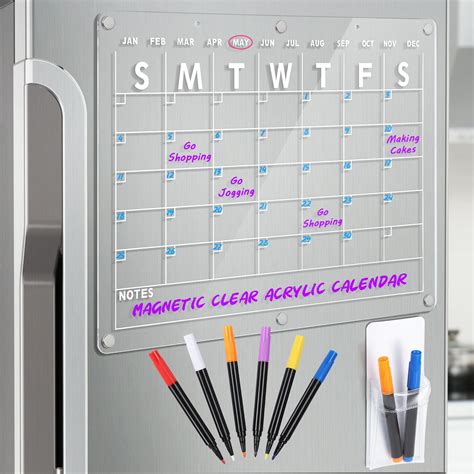 Magnetic Whiteboard Calendars