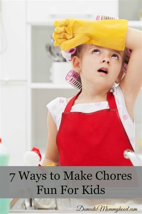 Making Chores Fun for Kids