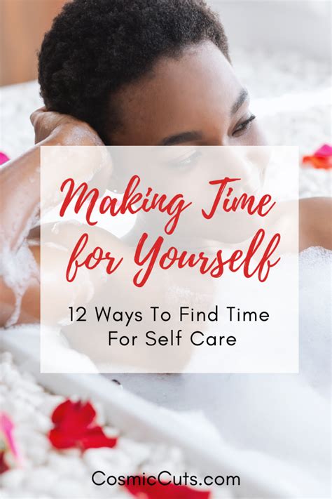 Make Time for Self-Care