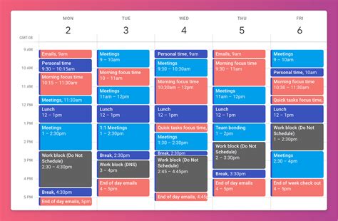 Managing Time Blocks