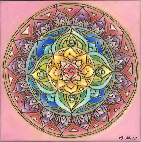 Mandala art therapy