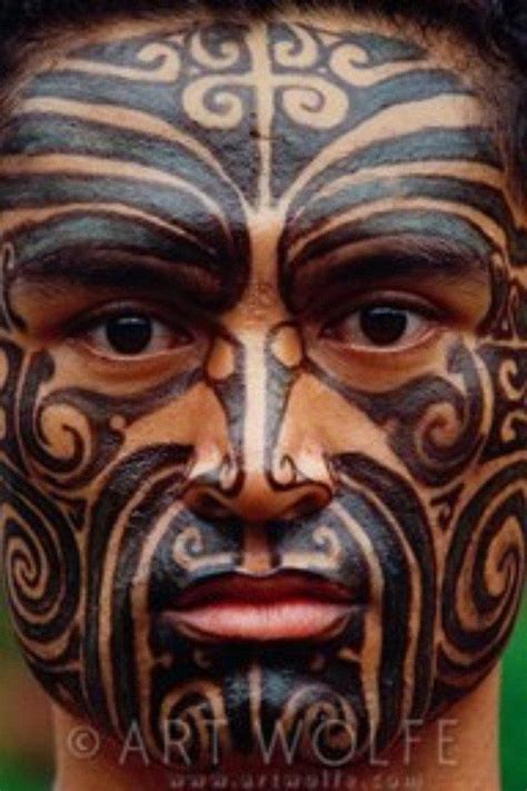 Maori tattoo art