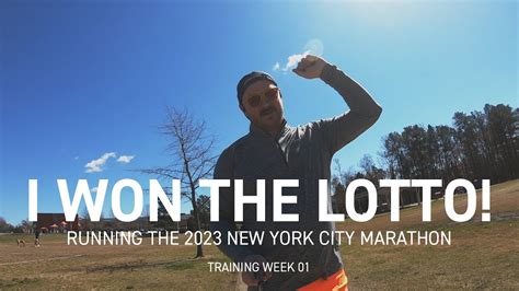 Marathon Lottery Training