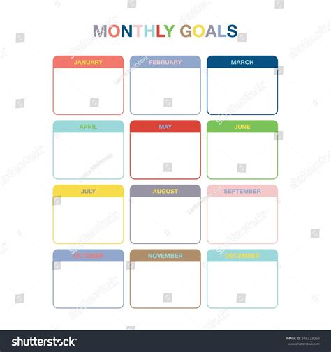 March Calendar Goals