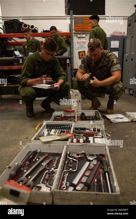 Marine Corps Aircraft Mechanic Tools and Equipment