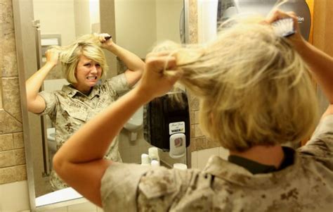 Marine Corps Female Hairstyles