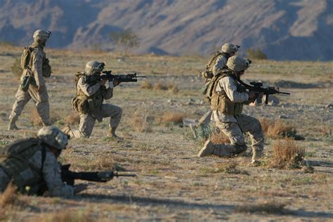 Marine Corps Fire Team Camaraderie