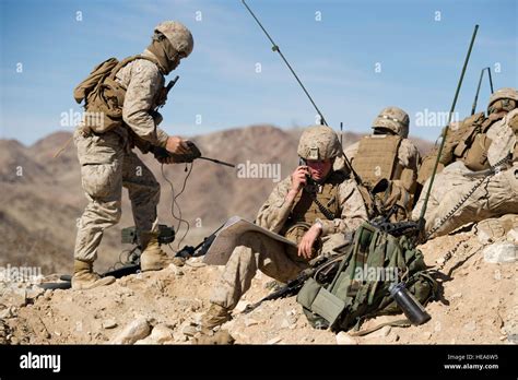 Marine Corps Fire Team in Action