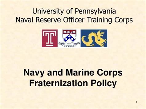 Marine Corps Fraternization Policy