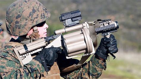 Marine Corps Grenade Launchers in Action