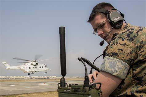 Marine Corps Helicopter Pilot Landing