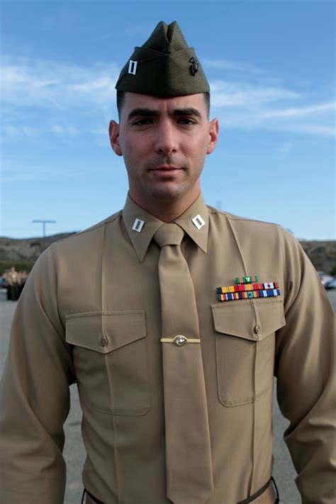 Marine Corps Infantry Officer Leading Troops