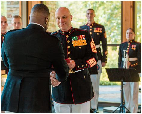 Marine Corps Retirement Ceremony