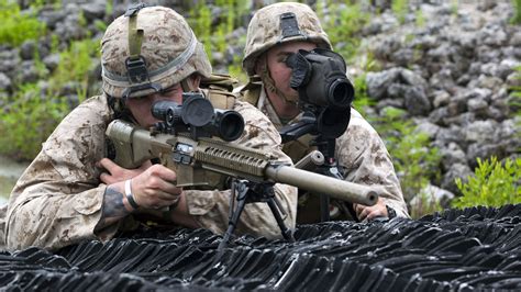 Marine Corps Snipers in Training