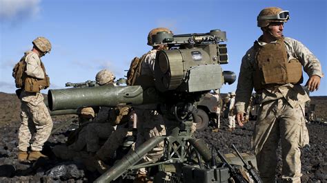 Marine Corps Weapons on Display