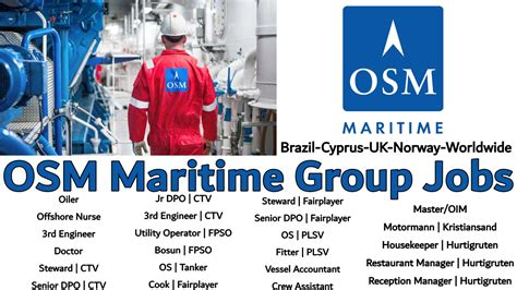 Marine Jobs and Career Opportunities