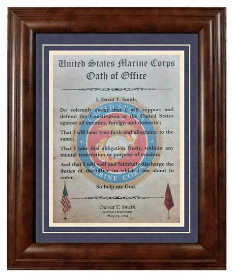 Marine Oath of Office