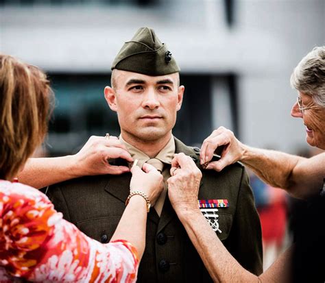 Marine Corps officer commissioning