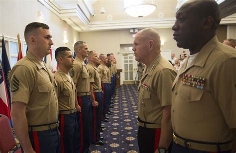 Marine Recruiter Discussing Career Options