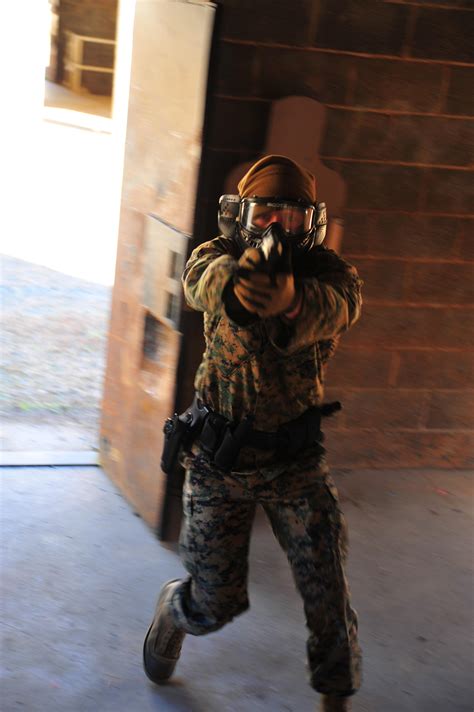 Marine shooter advanced training